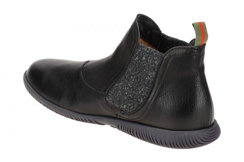 Think Hauki Stiefelette schwarz Glattleder 842