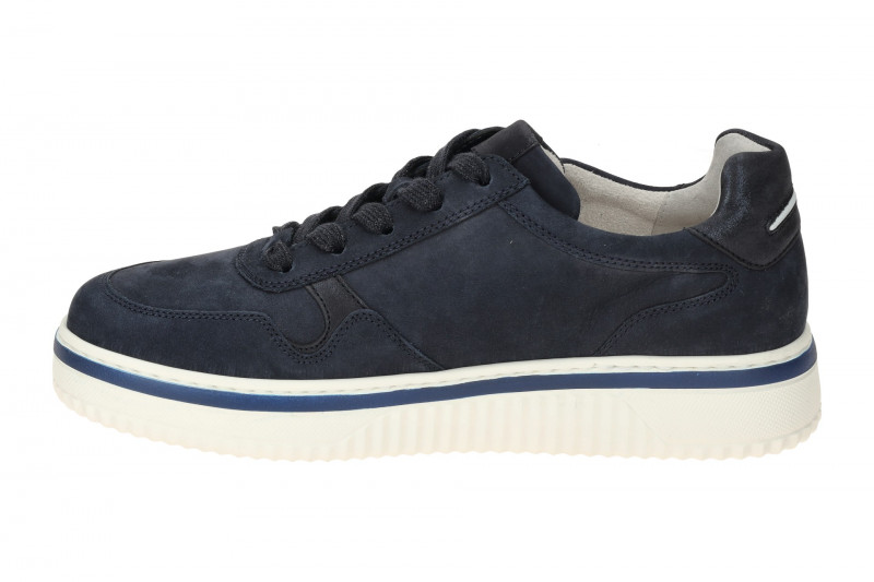 Gabor Comfort Como Sneakers blau Nubuck K-Weite 46.408.36