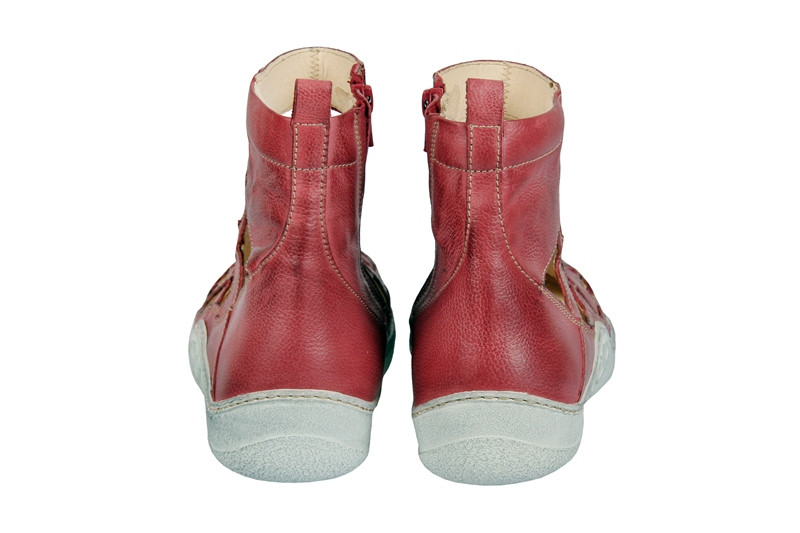 Eject Skat Sommer Stiefeletten rot