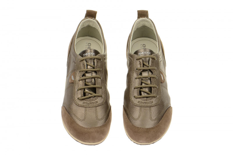 Geox Vega Schuhe taupe braun Damen