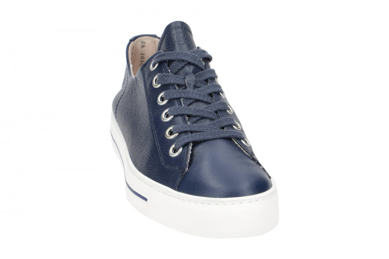Paul Green Sneaker Schuhe blau weiß 4704