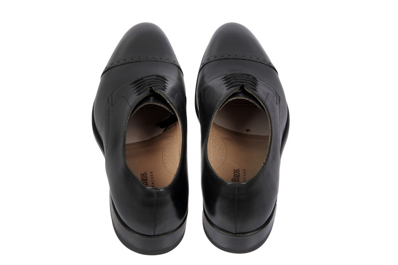 Gordon & Bros. 3854 schwarz rahmengenähte Schuhe