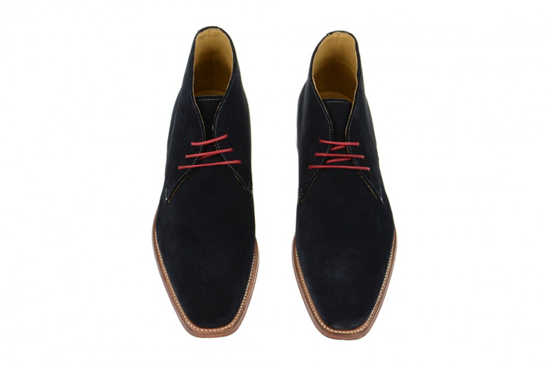 Gordon & Bros. Stiefelette Gregory blau Rahmengenäht 3999