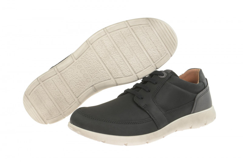 Ecco Iowa Schuhe schwarz grau