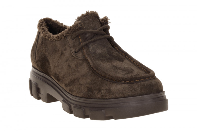 Paul Green Schuhe braun Mokassin Warmfutter Loafer 1246
