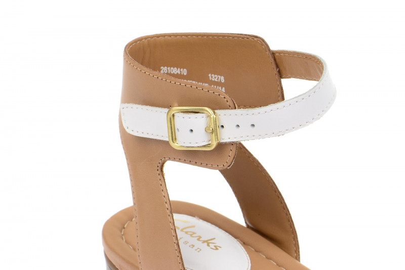 Clarks Viveca Zeal Sandale weiß 26108410