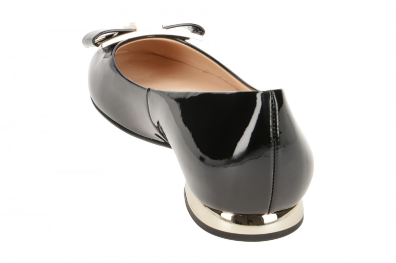 Högl Ballerinas schwarz Lackleder 1044