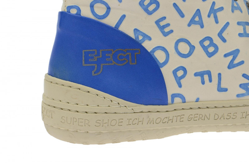 Eject Dass Stiefelette blau weiß 16225