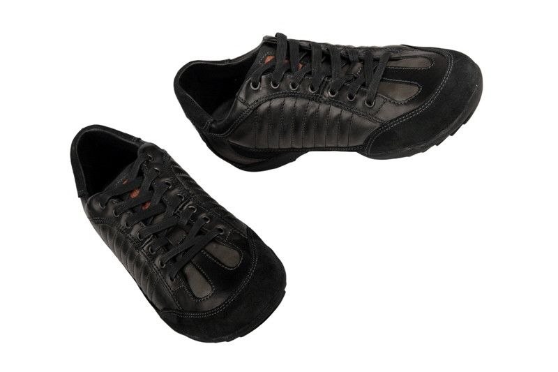 Geox Pietro V Schuhe schwarz grau Sneakers
