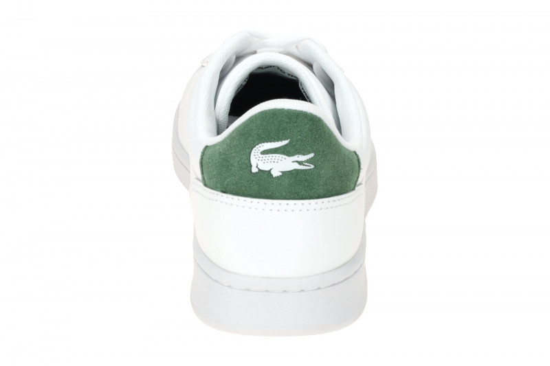 Lacoste Carnaby Set Schuhe Sneakers weiß grün Leder 0011