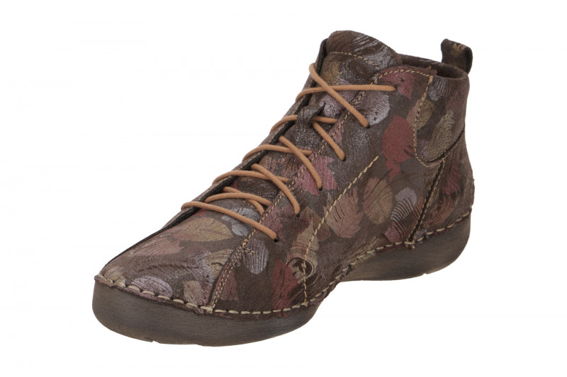 Josef Seibel Stiefelette Fergey 97 dunkelbraun Blätter