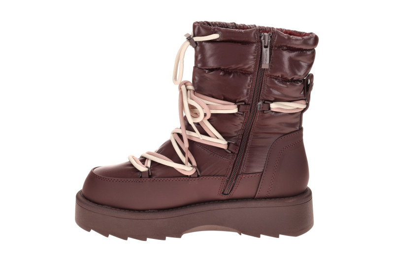 Tamaris Winter Stiefel Plateau Boots rot merlot DUO-TEX 26846