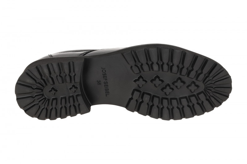 Josef Seibel Sallina 01 Damen Schuhe schwarz weiß Mokassin