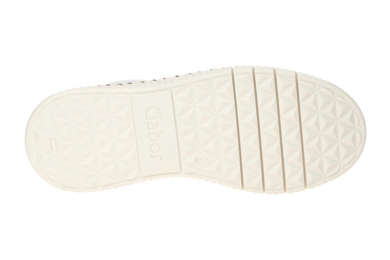 Gabor Schuhe weiß Plateau Sneakers 63.240.21