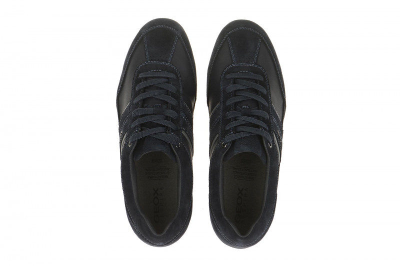 Geox Respira Wells C Halbschuhe in dunkelblau Herren Sneakers