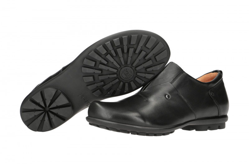 Think Kong Slipper Schuhe schwarz Nappa 650