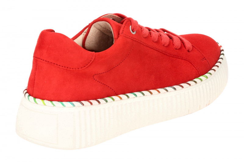 Gabor Schuhe rot fire Plateau Sneakers 63.240.15