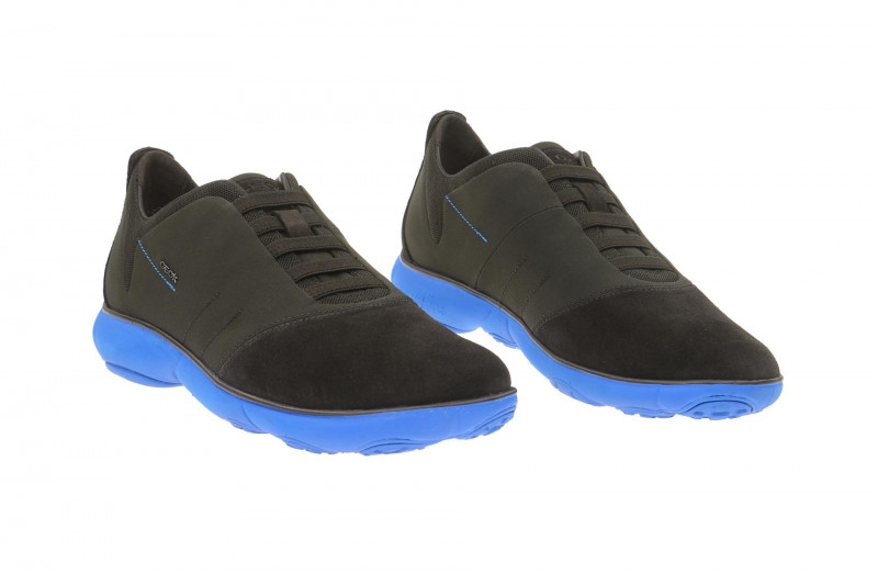 Geox Nebula Schuhe braun Sohle hellblau