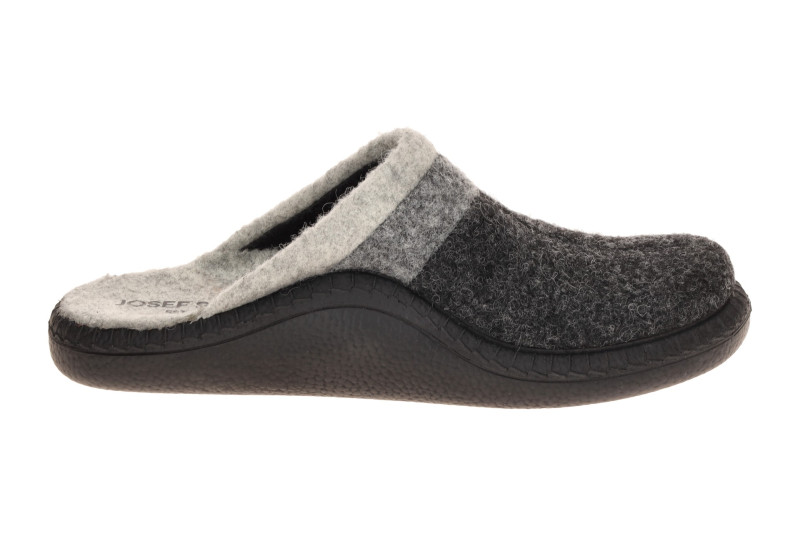 Josef Seibel Monaco Pantoletten Clogs schwarz Damen Filz 54706