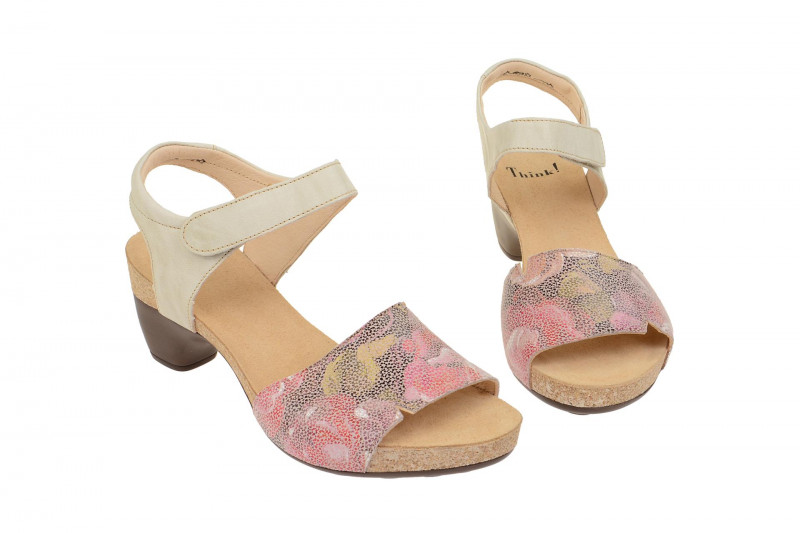 Think Traudi Sandalette rosa effekt 0-80573-33
