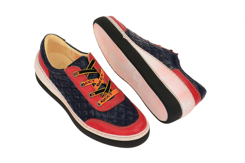 Eject Feeling Schuhe rot blau mix 18072