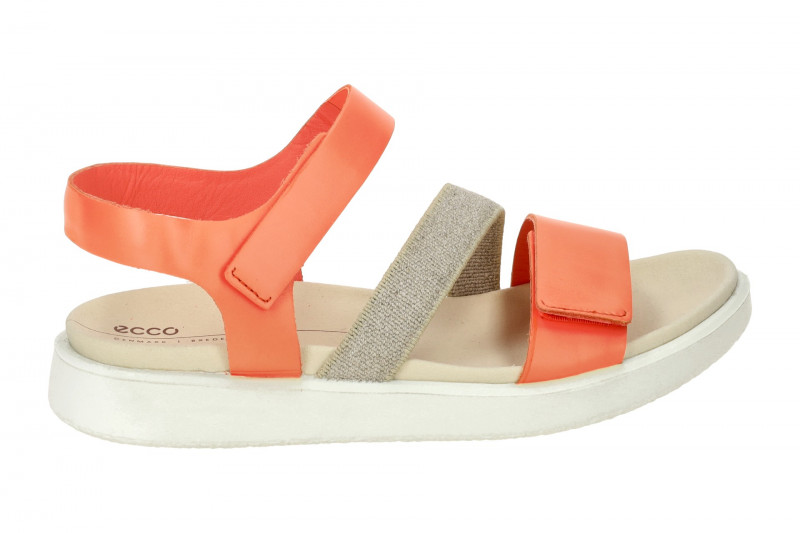 Ecco Flowt Sandalen orange coral 273713