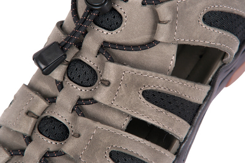 Clarks Un Dock grau Herren Sandaletten