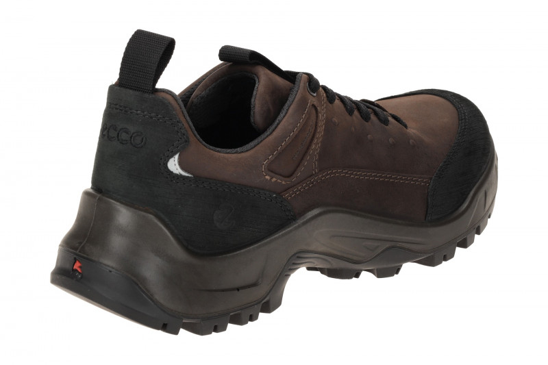 Ecco Offroad Herren Schuhe braun Nubuck Waterproof 822354