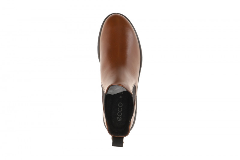 Ecco Bella 2 Stiefelette braun Chelsea Boot Glattleder 239313