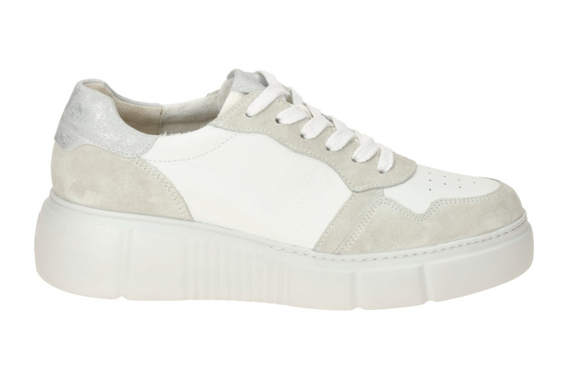 Paul Green Sneaker Schuhe weiß offwhite perforiert 5401
