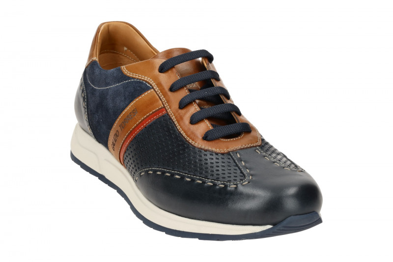 Galizio Torresi Schuhe Sneakers blau braun 419610