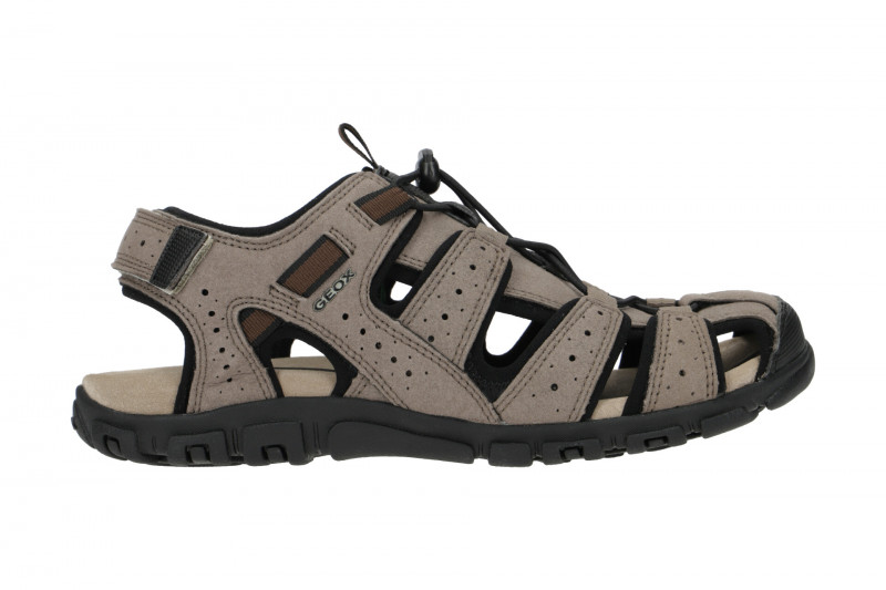 Geox Strada Outdoor Sandale grau U6224B