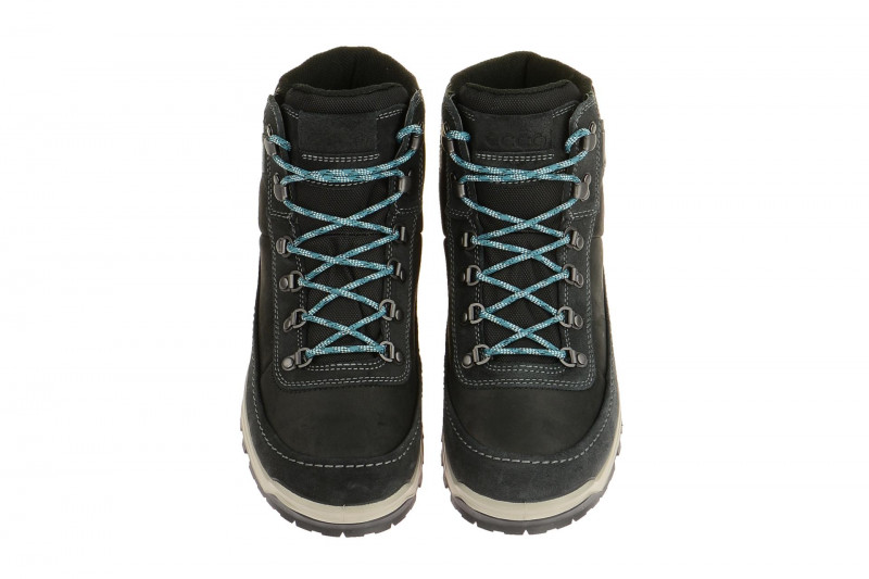 ecco Oregon Herren Stiefel schwarz Gore-Tex