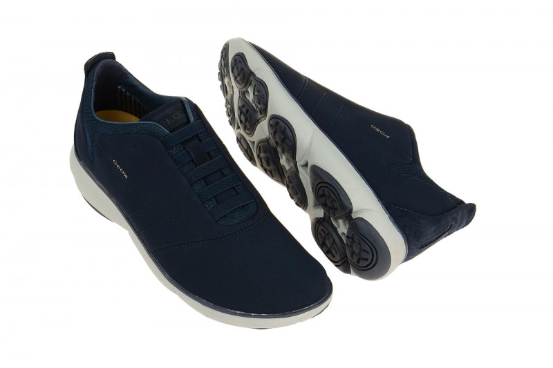 Geox Respira Nebula F Slippers in dunkelblau grau Sneakers