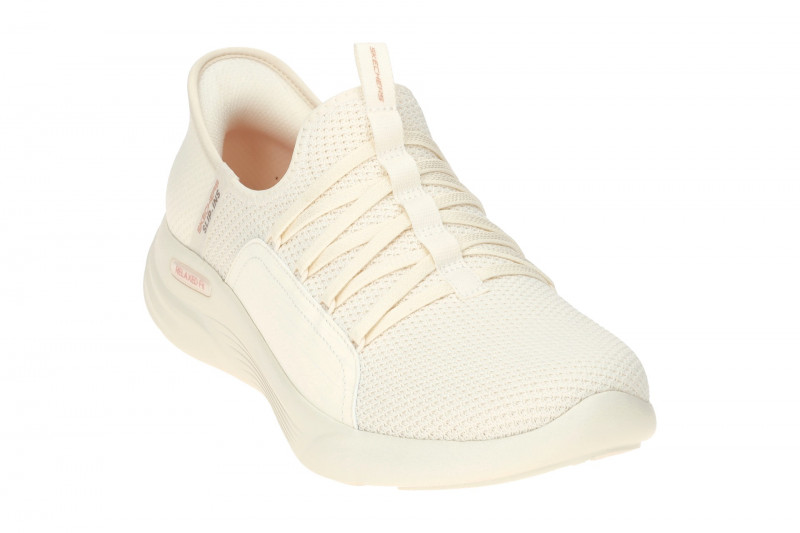 Skechers Relaxed Fit Schuhe Slipper beige Slip-Ins 150353