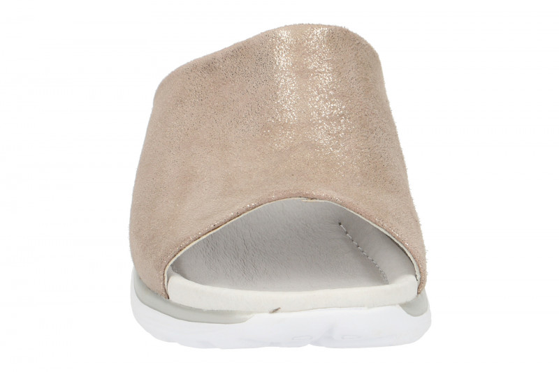 Gabor RollingSoft Pantolette beige metallic
