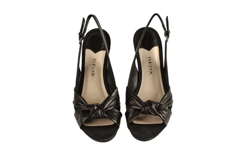 Geox D01N7B Nicole Schuhe schwarz Sandalette