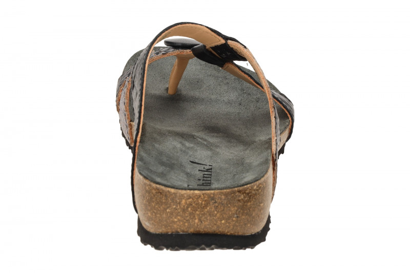 Think Julia Zehentrenner Pantolette schwarz Karo