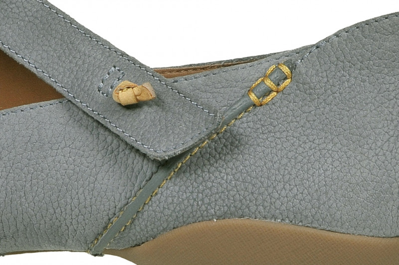 Clarks Felicia Plum Slipper blau denim