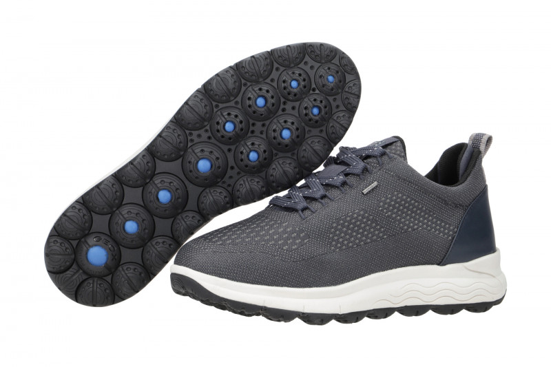Geox Spherica Schuhe blau grau Amphibiox D2626C