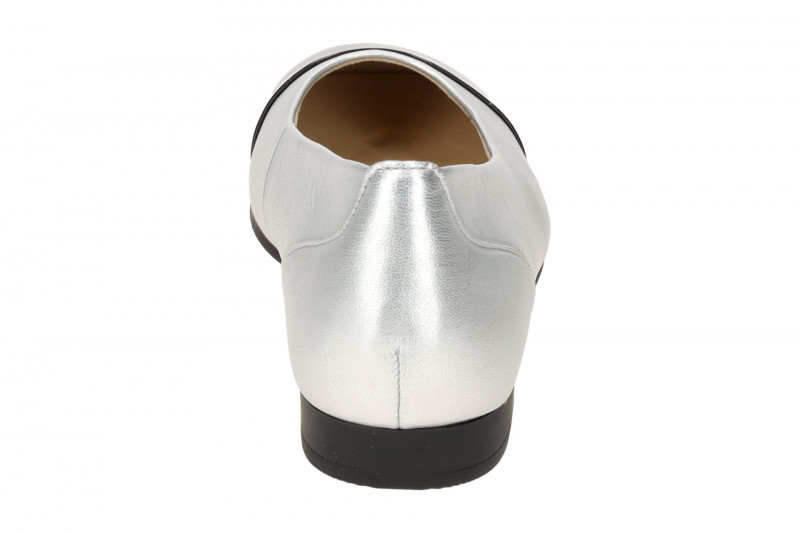 Gabor Schuhe Ballerina silber grau metallic 51.351.61