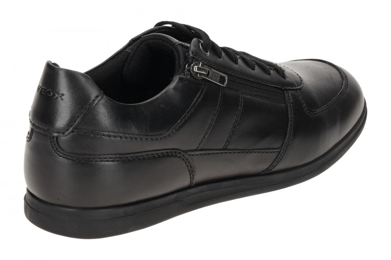 Geox Renan Schuhe Sneaker schwarz Nappa U454GB