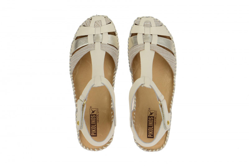 Pikolinos Vallarta Sandale weiß silber