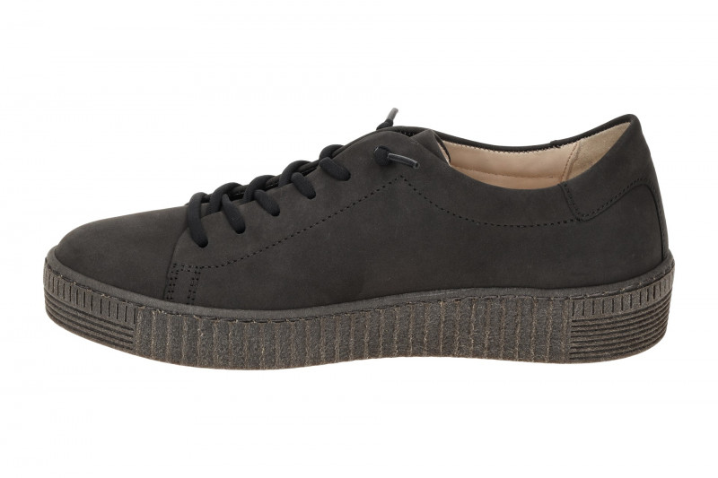 Gabor Schuhe Sneakers dunkelgrau Nubuck 53.331.19