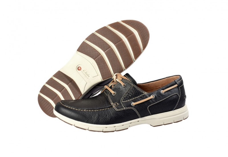 Clarks Unnautical Sea Schuhe blau Gr 41.5