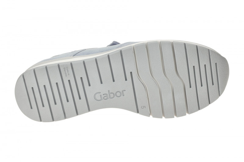 Gabor comfort Schuhe Sneaker blau K-Weite 46.308.65