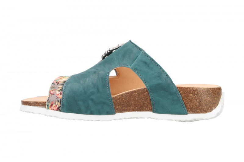 Think Mizzi Pantolette blau effekt 4-84353-99