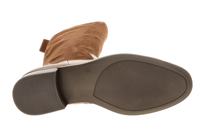 Caprice Lang Schaftstiefel braun cognac Stretch 25514