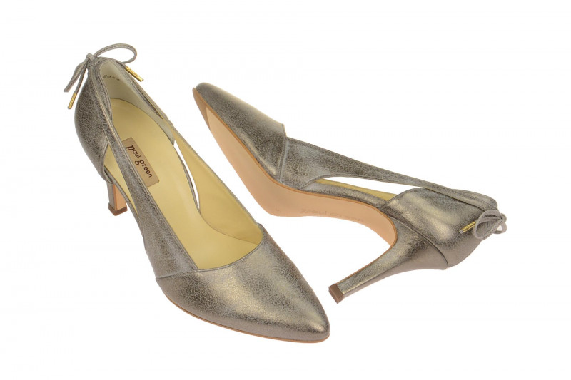 Paul Green Pumps grau metallic 3546-049