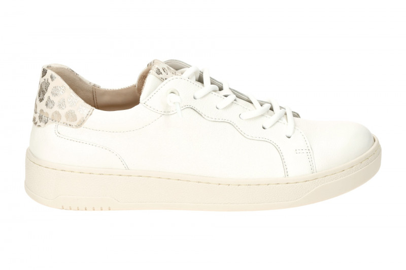 Gabor Schuhe Sneakers weiß Nappa Leo 43.342.20